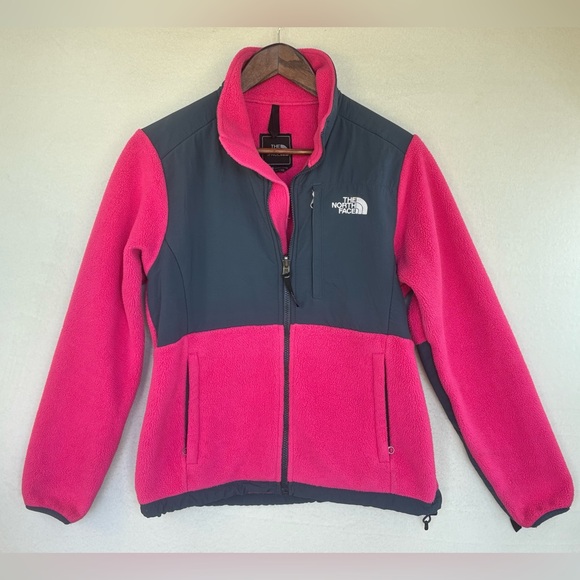 The North Face Jackets & Blazers - THE NORTH FACE Denali Polartec Pink BlackFleece Full Zip‎ Coat Jacket Small